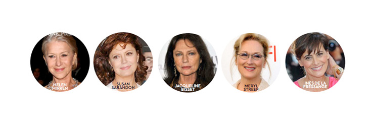 Grace Under Pressure – Whether they rely on genes or have had a little help along the way, these women have perfected the art of aging well. From Fashion (May 2013)
